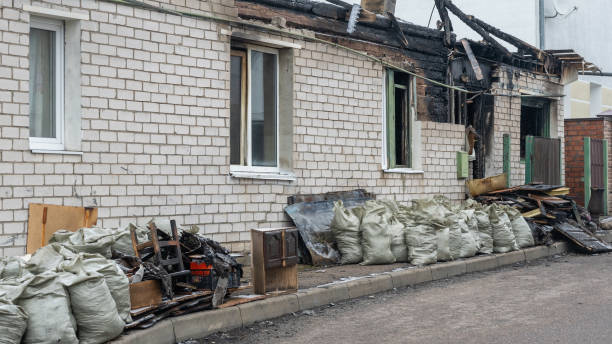 Professional Smoke Damage Removal technician working in Windsor, NJ